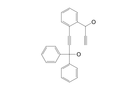 3-(2-(1-Hydroxyprop-2-yn-1-yl)phenyl)-1,1-diphenylprop-2-yn-1-ol