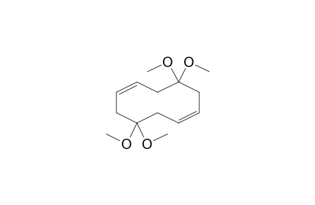 4,4,9,9-Tetramethoxy-1,6-cyclodecadiene