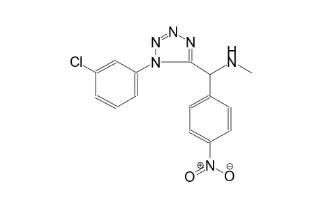 [1-(3-chlorophenyl)-1H-tetraazol-5-yl]-N-methyl(4-nitrophenyl)methanamine