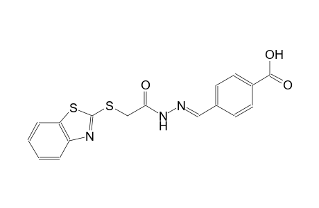 benzoic acid, 4-[(E)-[[(2-benzothiazolylthio)acetyl]hydrazono]methyl]-