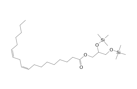 9,12-Octadecadienoic acid (Z,Z)-, 2,3-bis[(trimethylsilyl)oxy]propyl ester