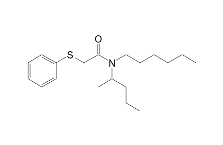 Acetamide, 2-(phenylthio)-N-(2-pentyl)-N-hexyl-