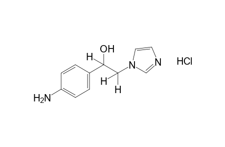 alpha-(p-aminophenyl)imidazole-1-ethanol, monohydrochloride