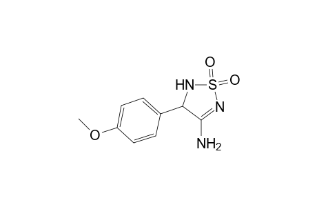 3-(4-Methoxyphenyl)-1,1-bis(oxidanylidene)-2,3-dihydro-1,2,5-thiadiazol-4-amine