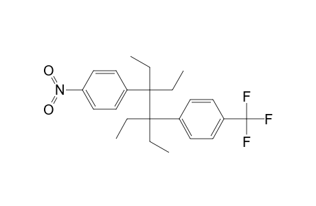 Benzene, 1-nitro-4-[1,1,2-triethyl-2-[4-(trifluoromethyl)phenyl]butyl]-