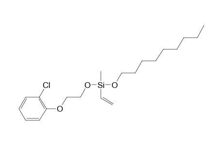 Silane, methylvinyl(2-(2-chlorophenoxy)ethoxy)nonyloxy-