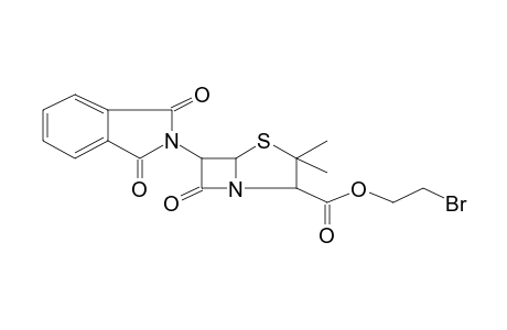 6-(1,3-Dioxo-1,3-dihydroisoindol-2-yl)-3,3-dimethyl-7-oxo-4-thia-1-azabicyclo[3.2.0]heptane-2-carboxylic acid, 2-bromoethyl ester