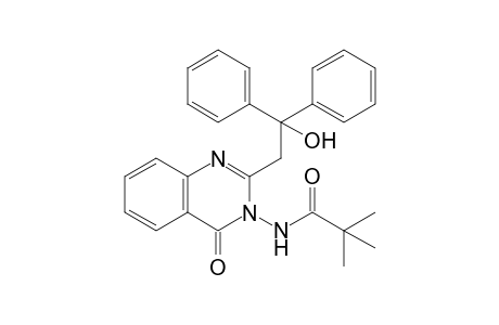 2-(2-HYDROXY-2,2-DIPHENYLETHYL)-3-PIVALOYL-AMINO-QUINAZOLIN-4(3H)-ONE
