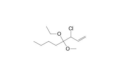 3-Chloro-4-ethoxy-4-methoxyoct-1-ene isomer