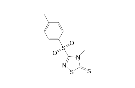 4-Methyl-3-(p-toluenesulfonyl)-1,2,4-thiadiazoline-5-thione