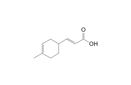 3-(4-Methylcyclohex-3-enyl)prop-2-enoic acid