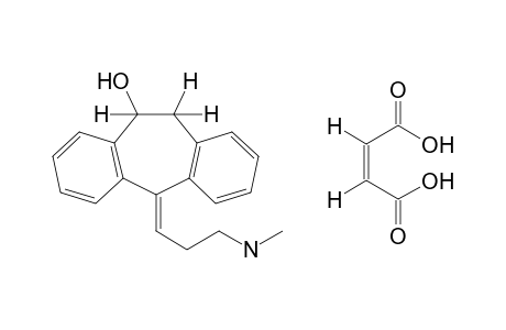 (E)-10,11-dihydro-5-[3-(methylamino)propylidene]-5H-dibenzo[a,d]cyclohepten-10-ol, maleate(1:1) (salt)