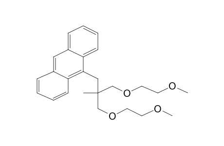 Anthracene, 9-[2,2-bis(2-methoxyethoxymethyl)propyl]-