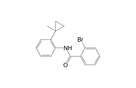Benzamide, 2-bromo-N-[2-(1-methylcyclopropyl)phenyl]-
