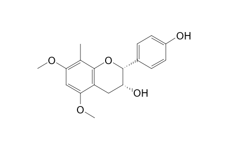 TUPICHINOL-B;(2R,3R)-3,4'-DIHYDROXY-5,7-DIMETHOXY-8-METHYLFLAVAN