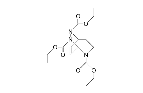 2,6,trans-7-Triethoxycarbonyl-2,6,7-triaza-bicyclo(3.2.2)nona-3,6-diene