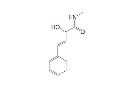 3-Butenamide, 2-hydroxy-N-methyl-4-phenyl-