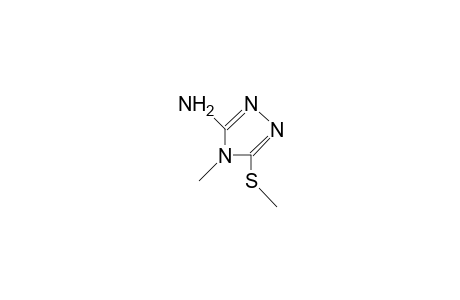 5-Amino-4-methyl-3-methylthio-1,2,4-triazole