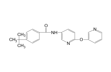p-tert-butyl-N-{6-[(3-pyridyl)oxy]-3-pyridyl}benzamide