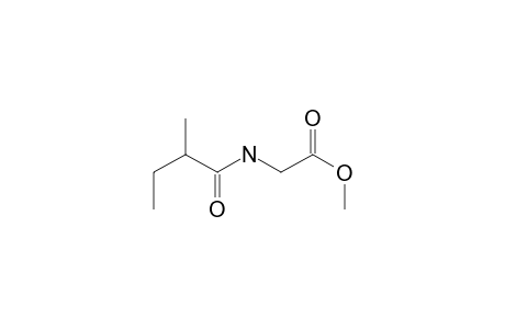 2-(2-Methylbutanoylamino)acetic acid methyl ester