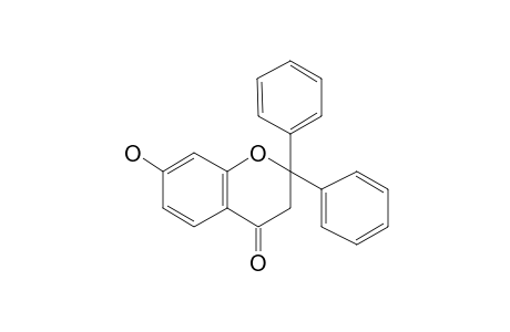 7-Hydroxy-2,2-diphenyl-4-chromanone