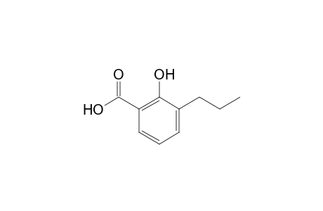 2-Hydroxy-3-propylbenzoic acid
