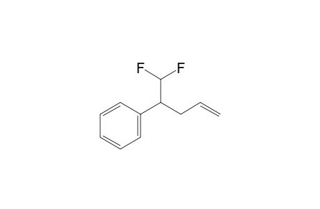 (1,1-difluoropent-4-en-2-yl)benzene