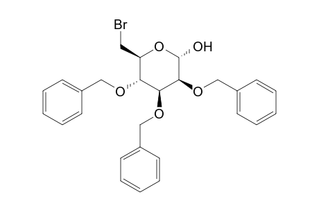 .alpha.-D-Mannopyranose, 6-bromo-6-deoxy-2,3,4-tris-O-(phenylmethyl)-
