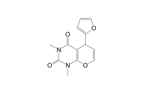 5-FURYL-1,5-DIHYDRO-1,3-DIMETHYL-2H-PYRANO-[2,3-D]-PYRIMIDINE-2,4(3H)-DIONE