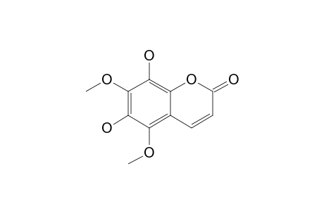 6,8-DIHYDROXY-5,7-DIMETHOXY-2-H-BENZOPYRAN-2-ONE