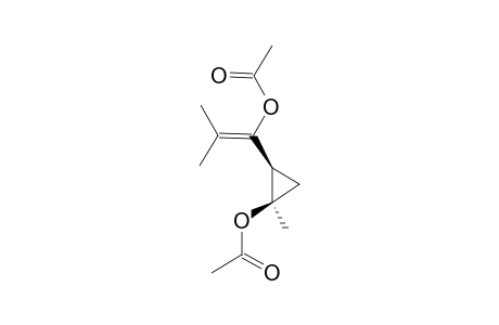 (CIS)-1-(2-ACETOXY-2-METHYLCYCLOPROPYL)-2-METHYLPROP-1-EN-1-YL-ACETATE