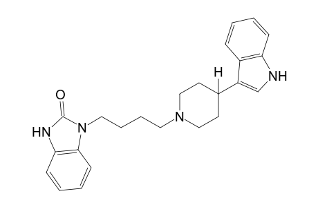 1-{4-[4-(indol-3-yl)piperidino]butyl}-2-benzimidazolinone