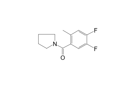 1-(4,5-Difluoro-2-methylbenzoyl)pyrrolidine