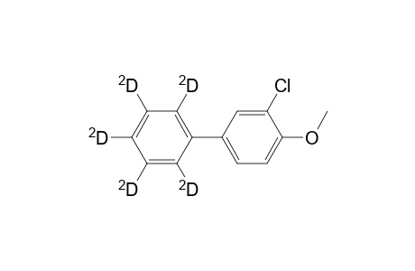 3-Chloro-4-methoxy-penta-deuterobiphenyl