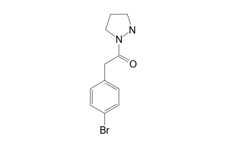 1-[(4-BROMOPHENYL)-ACETYL]-PYRAZOLIDINE