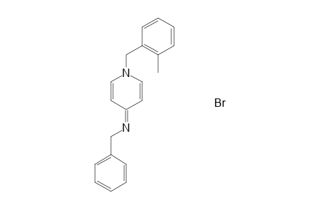 N-Benzyl-N-(1-(2-methylbenzyl)-4(1H)-pyridinylidene)amine