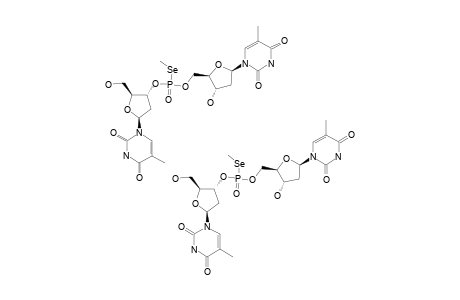 DITHYMIDYLYL-3',5'-SE-METHYL-PHOSPHOROSELENOATE