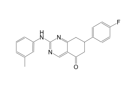 7-(4-fluorophenyl)-2-(3-toluidino)-7,8-dihydro-5(6H)-quinazolinone