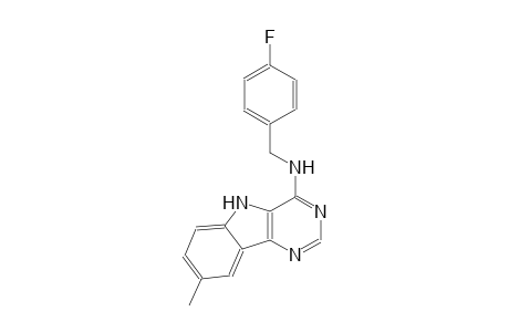 N-(4-fluorobenzyl)-8-methyl-5H-pyrimido[5,4-b]indol-4-amine