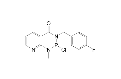 2-Chloro-3-(4-fluorobenzyl)-1-methyl-2,3-dihydropyrido[2,3-d][1,3,2]diazaphosphinin-4(1H)-one