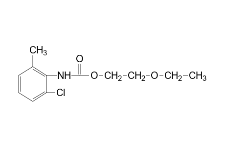 2-chloro-6-methylcarbanilic acid, 2-ethoxyethyl ester