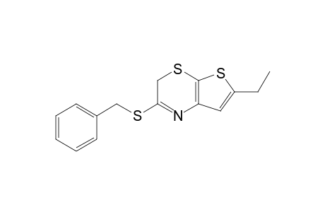 2-Benzylthio-6-ethyl-3H-thieno[2,3-b][1,4]thiazin