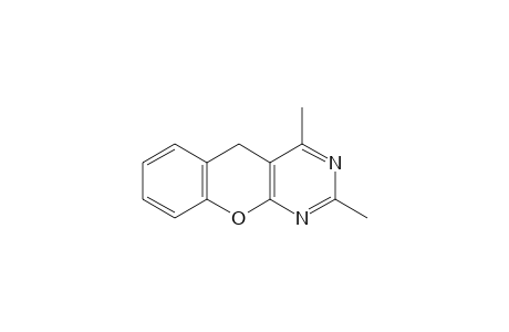 BENZOPYRANO/2,3-D/PYRIMIDINE, 5H- /1/-, 2,4-DIMETHYL-,