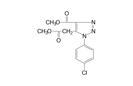 4-CARBOXY-1-(p-CHLOROPHENYL)-1H-1,2,3-TRIAZOLE-5-ACETIC ACID, DIMETHYL ESTER