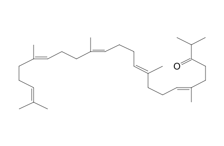 Tetracosa-2,6,10,14,18-pentaen-22-one, 2,6,10,15,19,23-hexamethyl-, all (E)-