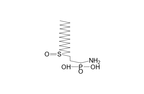 3-HEXADECYLSULPHINYL-1-AMINOPROPYLPHOSPHONIC ACID