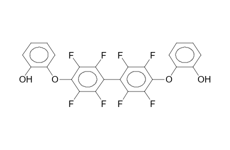 4,4'-bis(Ortho-hydroxyphenyloxy)octafluorobiphenyl