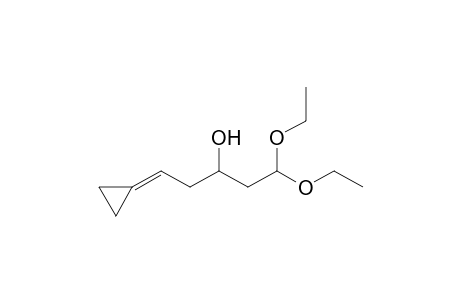 5-Cyclopropylidene-1,1-diethoxy-3-pentanol