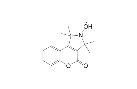 1,1,3,3-Tetramethyl-2,3-dihydrochromeno[3,4-c]pyrrol-4(1H)-4-one-2-yloxyl radical