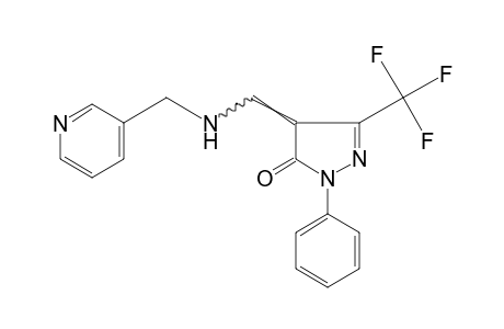 1-PHENYL-4-{{[(3-PYRIDYL)METHYL]AMINO}METHYLENE}-3-(TRIFLUOROMETHYL)-2-PYRAZOLIN-5-ONE